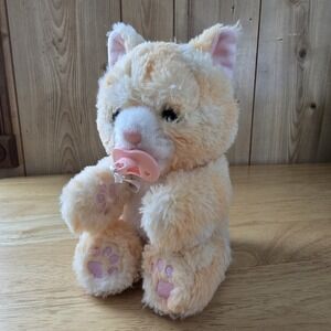 Little Live Pets Cozy Dozy's Ginger The Kitty Interactive Plush Toy Cat - Works